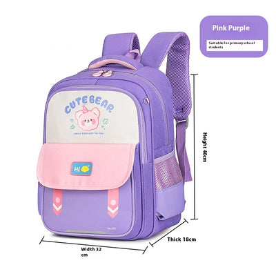 Mochila Escolar Ergonómica de Gran Capacidad con Protección Dorsal - Image 6