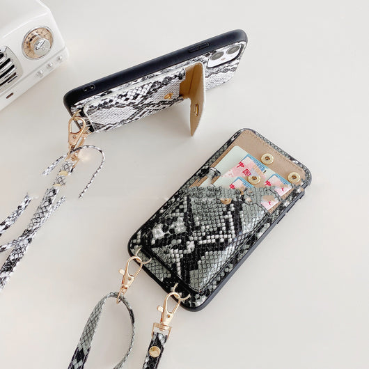 Funda de Cuero para Móvil con Diseño Diagonal - Image 12