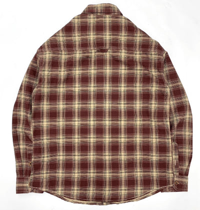 Camisa Universitaria Cuadros 100% Algodón Hombre Suelta Manga Larga - Image 10