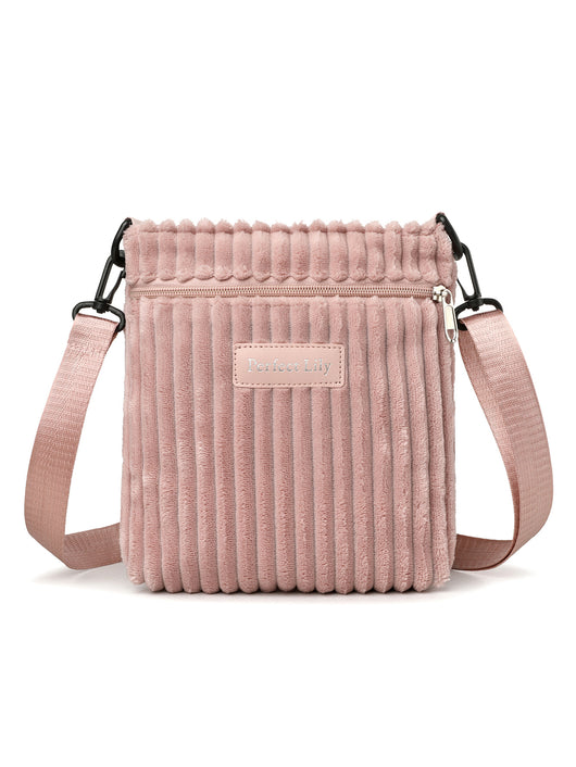 Bolsa Mensajero de Pana para Mujer - Estilo Casual y Funcional - Image 24