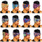 Pañuelo Estampado Africano Ancho