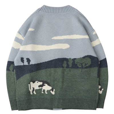 Cardigan Oversize Streetwear Suelto Unisex Hip Hop - Image 2
