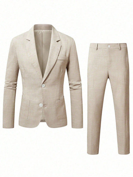 Conjunto de Traje Ejecutivo Clásico para Hombre - Image 8