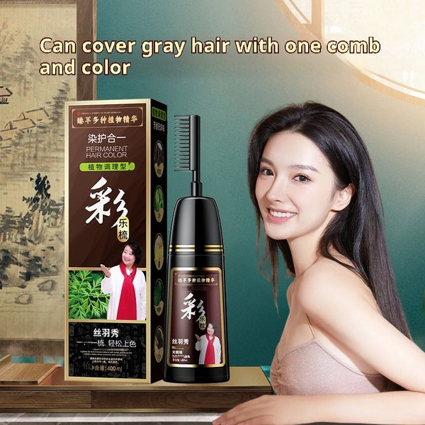 Tinte Capilar Cobertura Total - Crema Colorante para Canas