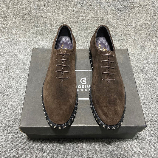 Zapatos de Cuero Charol para Hombre - Diseño Ejecutivo con Punta Remachada - Image 15