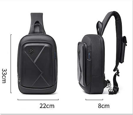 Bolso Bandolera Empresarial Diagonal Impermeable - Image 6