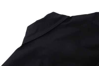 Camisa Gótica Suelta de Manga Larga para Hombre con Bolsillos de Cinta - Image 8