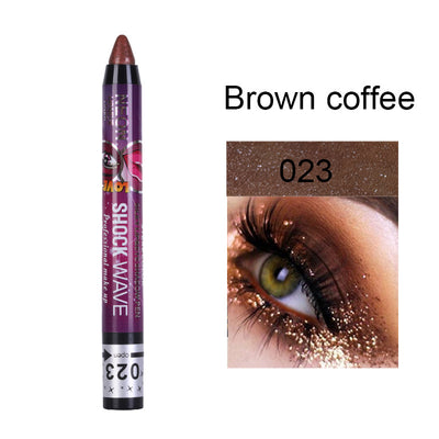 Lápiz de Sombra Ojos Larga Duración - Maquillaje Shimmer Resistente - Image 24