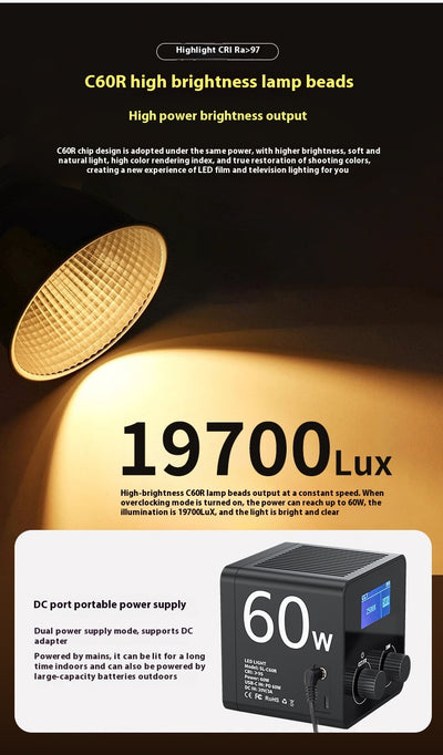 Luz de Relleno LED Portátil para Fotografía en Vivo - Image 9