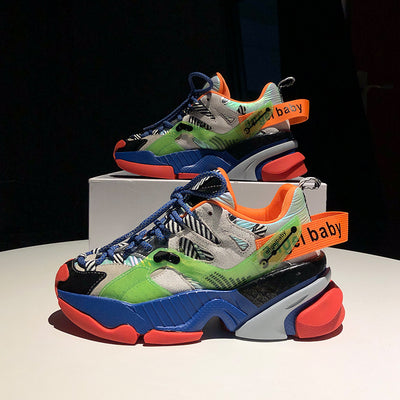 Tenis Plataforma con Bloques de Color - Image 8