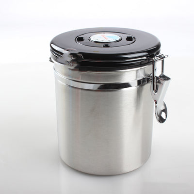 Recipiente Hermético de Acero Inoxidable para Granos de Café - Image 9