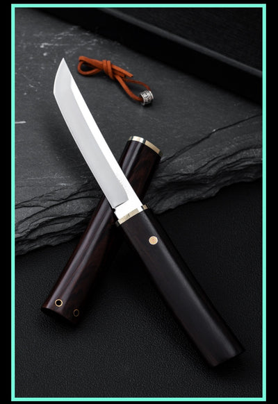Cuchillo de Frutas Japonés Acero Damasco M390 - Image 8