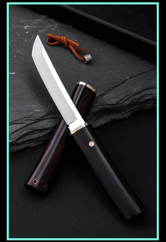 Cuchillo de Frutas Japonés Acero Damasco M390 - Image 8