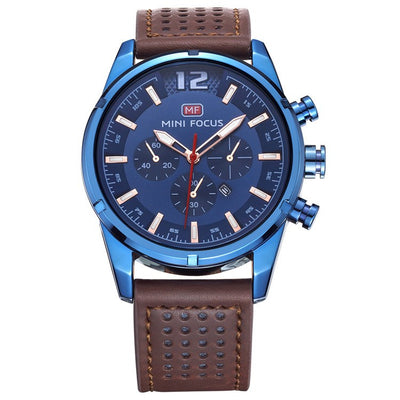 Reloj de Cuarzo para Hombre con Diseño de Tres Esferas - Image 9