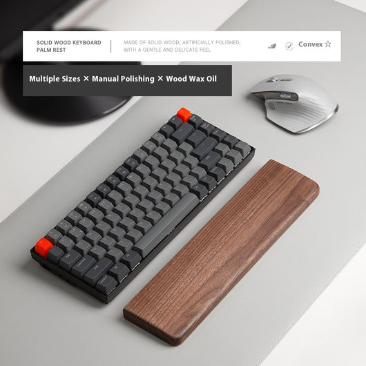 Reposamuñecas de Madera para Teclado y Ratón - Image 3