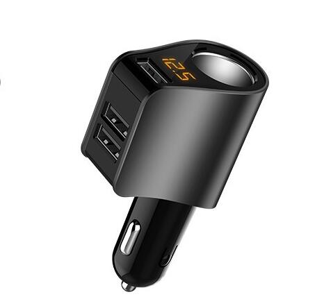 Adaptador Cargador Rápido USB para Auto - Encendedor 3 en 1 - Image 6