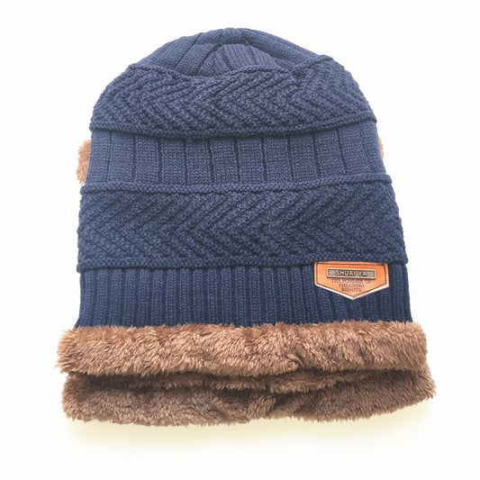 Gorro de Esquí Coreano Forrado en Terciopelo - Abrigo Extremo para Invierno