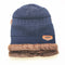 Gorro de Esquí Coreano Forrado en Terciopelo - Abrigo Extremo para Invierno
