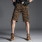 Pantalones Cortos Cargo Camuflaje Talla Grande - 5 Bolsillos Funcionales