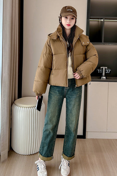 Chaqueta Acolchada Slim Fit con Capucha - Abrigo Invernal Moderno - Image 33