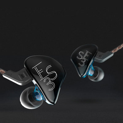 Auriculares Intrauriculares con Subwoofer de Bobina ES3 y Control por Cable