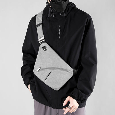 Bolsa de Pecho Crossbody para Viajes - Un Solo Hombro