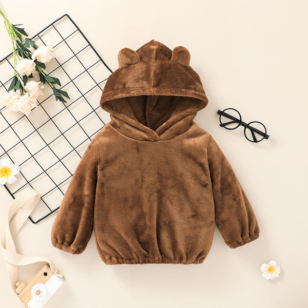 Suéter con Capucha Infantil - Diseño Adorable para Otoño e Invierno