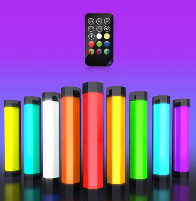 Luz de Relleno RGB Portátil P200 Dimmable con Carga Recargable - Image 6