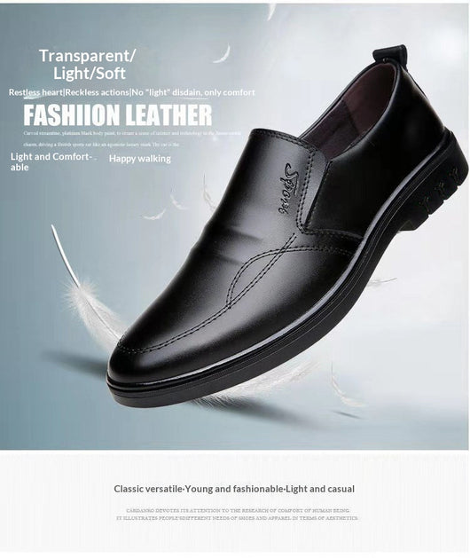 Zapatos de Cuero Respirable para Hombre - Elegancia Casual y Profesional - Image 19