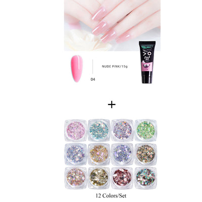 Pegamento para Extensiones de Uñas UV 15ml - Gel Cristal de Secado Rápido - Image 32