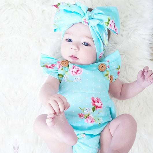 Conjunto de 2 Piezas de Ropa sin Mangas para Bebé Niña - Image 3