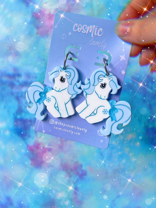 Winter Pony Earrings - Tekeno