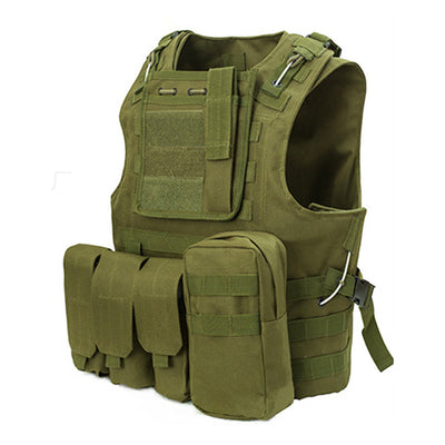 Chaleco Táctico Anfibio Multiusos con Carabineros para Deportes Extremos - Image 3