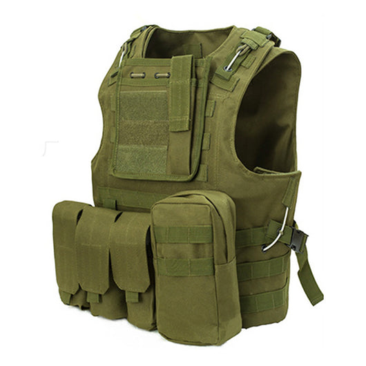 Chaleco Táctico Anfibio Multiusos con Carabineros para Deportes Extremos - Image 3