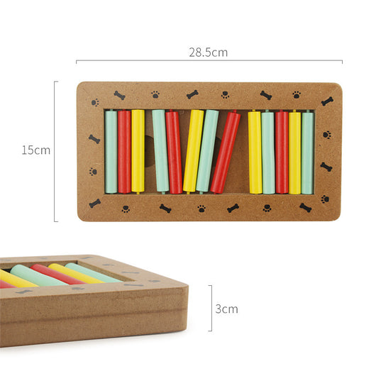 Juguete Puzzle Interactivo de Madera para Perros - Alimentador Multifuncional - Image 7