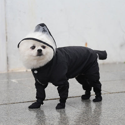 Impermeable Completo para Mascotas con Botas de Lluvia - Image 5