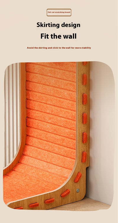 Rascador Vertical de Fieltro de Sisal para Gatos - Protector de Sofá - Image 18