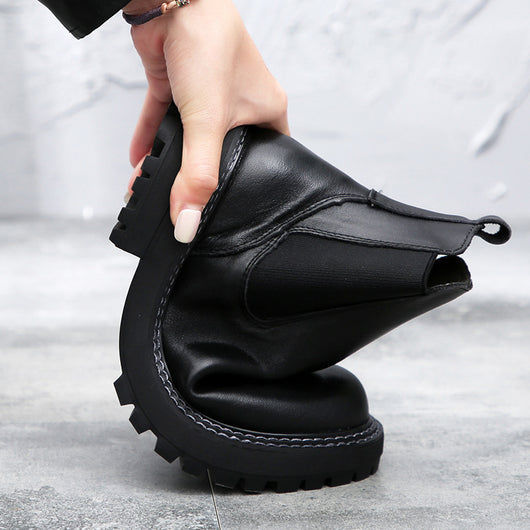 Botas Martin de Cuero Genuino Estilo Británico para Mujer - Image 10