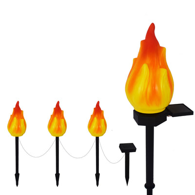 Lámpara Solar con Efecto Fuego para Jardín y Patio - Image 4
