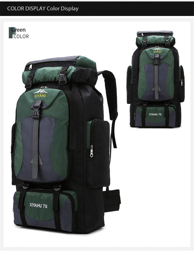 Mochila de Trekking 70L para Senderismo, Camping y Viajes de Aventura - Image 18