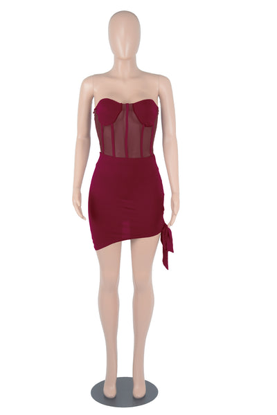 Conjunto Falda Corset Chic Negro - Set de Dos Piezas para Verano - Image 11