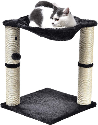 Torre de Juego para Gatos con Columna de Sisal, Nido y Hamaca Integrada - Image 2