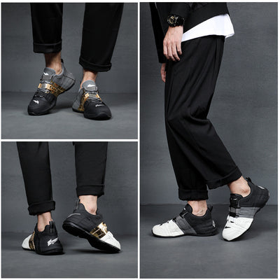 Zapatos Casuales para Hombre con Diseño Colorblock y Suela Bolsa - Image 2