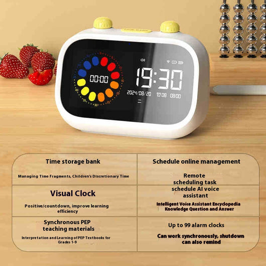 Reloj Despertador Silencioso con Control Visual de Tiempo - Image 10
