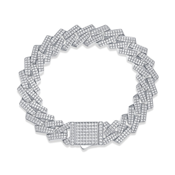Pulsera Elegante de Plata S925 con Moissanita - Image 5