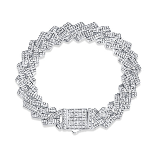 Pulsera Elegante de Plata S925 con Moissanita - Image 5