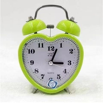 Reloj Despertador Metal con Campana y Lámpara Nocturna para Mesita - Image 8