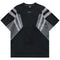 Playera Deportiva Reflectante con Franjas para Hombre