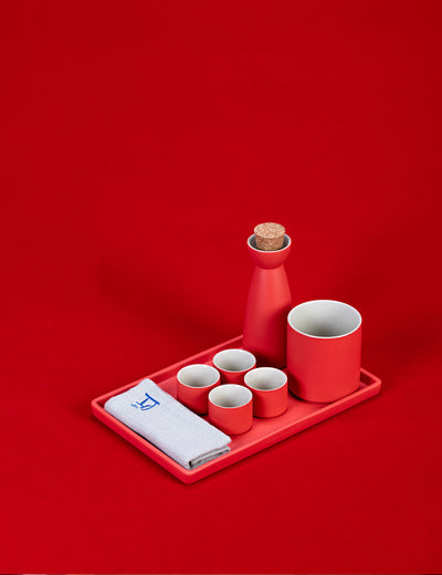 Juego de Sake y Vino Tinto en Cerámica - Image 10