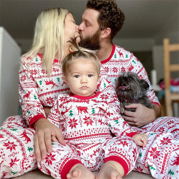 Pijama Navideño Casual para Casa - Conjunto Cómodo Estampado
